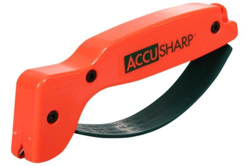 Accusharp Blaze Orange Knife Sharpener Tungsten Carbide