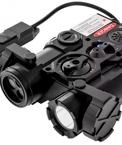 AGM Global Vision WLADCLA1B1 WLAD 1B Black Green Laser & IR Pointer/Illuminator Coaxial Dual Laser White LED 300 Lumen