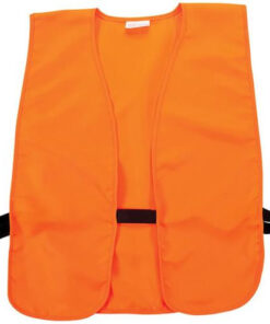 Allen Youth Safety Vest Velcro Closure Orange Quiet Acrylic