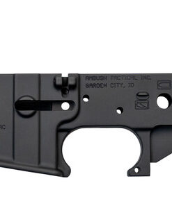 Ambush Tactical Stripped AR-15 Lower Receiver, Multi-Cal, Black