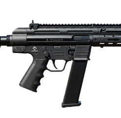 ATI GSG-9 9mm, 7.9" Threaded Barrel, Black, Picatinny, M-Lok Handguard, Black Brace, 33rd