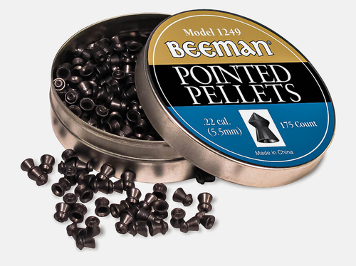 Beeman Pointed Pellets 22 Pellet Lead 175 Per Tin