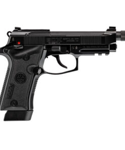 Beretta 80X Cheetah Tactical Urban 380 ACP, 4.4" Threaded Barrel, Black, Manual Safety, 15rd