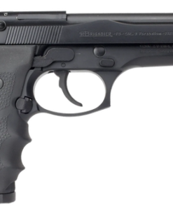 Beretta 92FS Brigadier 9mm, 4.7" Barrel, Black, Hogue Grip, 15rd