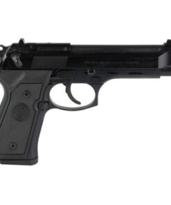 Beretta 92FS Full Size Frame 9mm 15+1 4.90" Bruniton Barrel, Serrated Steel Slide, Frame w/Beavertail, Ambidextrous USA Made