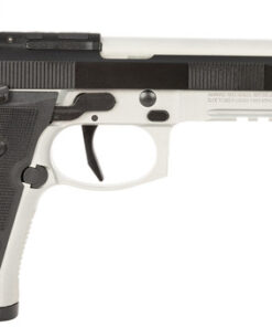 Beretta 92XI 9mm, 5.1" Threaded Barrel, Black/Silver, Optic Ready, 15rd