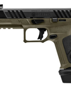 Beretta APX A1 Tactical 9mm, 4.8" Threaded Barrel, Olive Drab Green Frame, Black Slide/Grip, 21rd