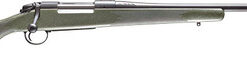 Bergara B-14 Hunter 300 Win Mag, 24" Barrel, Cerakote Black, Green With Black/Tan Dots Stock, Fits Rem 700 Scope Base, 3rd