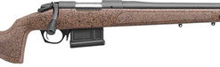 Bergara B-14 Series HMR Rifle, Bolt Action Rifle, 22-250 Remington, 24" Barrel - Threaded 5/8-24, Cerakote Finish, Black, Black/Tan HMR Synthetic...