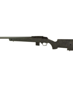 Bergara BMR X Steel 22 LR 10rd,18" Blued Heavy Threaded Barrel, Blued Picatinny Rail Receiver, Adj LOP Green Black Webbing Synthetic Stock