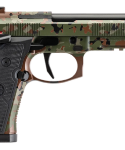 Bertta 92XI Foreign Combat Series 9mm 4.7" Barrel Flectarn Camo Finish 17rd