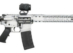 Black Rain Ordnance Spec 15 Red Dot Optic Package, 16" Barrel, Battleworn White, 30rd