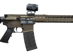 Black Rain Ordnance Spec15 Optic Package 5.56/223 16"Heavy Barrel W/Brake, Smoke Cerakote, Zerotech Trace Dot Optic, 30rd