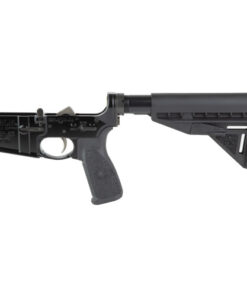 Bravo Company, Complete Lower Receiver, AR-15, Multi Caliber, Anodized Finish, Black, BCM Mod 3 Stock, 7075 T6 Aluminum, Factory Cosmetic Blem