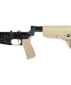 Bravo Company, Complete Lower Receiver, AR-15, Multi Caliber, Anodized Finish, Flat Dark Earth, BCM Mod 0 Stock, 7075 T6 Aluminum, Factory Cosmetic...