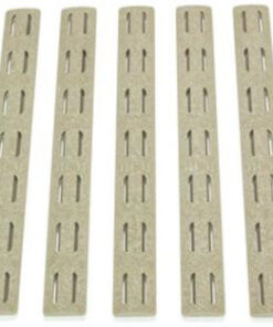 Bravo Company, KeyMod Rail Panel Kit, 5.5", Flat Dark Earth, 5 Pack