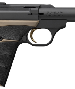 Browning Buck Mark Micro Bull 22 LR, 4" Barrel, Flat Dark Earth/Black UFX Grips, Black Slide, 10rd