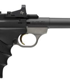 Browning Buck Mark Practical 22 LR, 5.5" Barrel, Black/Gray, Crimson Trace Red Dot, 10rd
