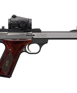Browning BuckMark Medallion Optic Package 22 LR, 5.5" Barrel, Rosewood Grip, Vortex Crossfire, 10rd