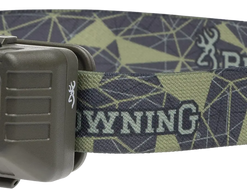 Browning Full Draw Headlamp 20/500 Lumens LED Bulb 67yds Beam Distance Cap/Headwear