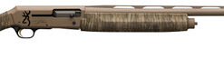 Browning Silver Field 12 Ga, 3.5" Chamber 28" Barrel, Mossy Oak Bottomland Furniture, Flat Dark Earth Rec, 4rd