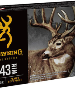 Browning Silver Series 243 Win, 100gr, Soft Point, 20Bx/10Cs