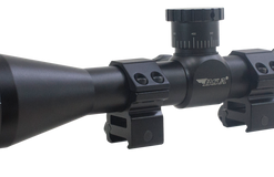 BSA Sweet 22 with Matte Black, 3-9x 40mmAO, 30/30 Duplex Reticle, 1" Tube, 25 MOA Adj Size & Dovetail Mount Type Includes Rings