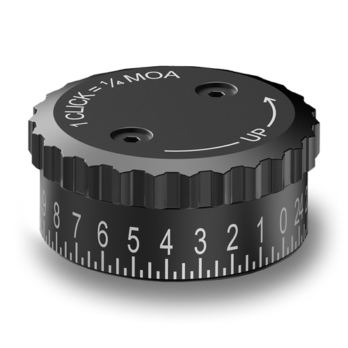 Burris Optics Synergy Knob, Matte Finish, Black, Advanced Exposed