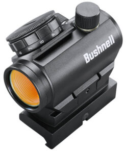 Bushnell AR Optic, TRS-25 Red Dot Sight, 25mm, Fits Picatinny, 3 MOA, Matte Finish, with Hi-Rise Mount