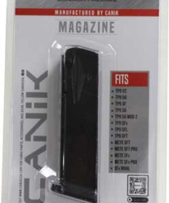 Canik Magazine, 9mm, 18 Rounds, Fits TP9SA, TP9v2, TP9SF, and TP9, Black