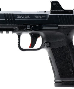 Canik METE MC9L 9mm, 3.18" Barrel, Black, MeCANiK MO1 Red Dot, Custom Holster, 17rd