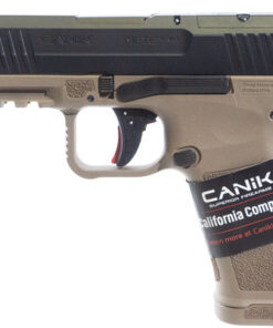 Canik Mete MC9LS CA Compliant 9mm 10rd, 3.63" Black Steel Barrel, Black Nitride Steel Serrated Slide, Flat Dark Earth Polymer Frame