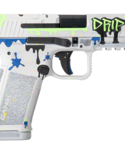 Canik Mete MC9LS Signature Drip Finish 9mm 17rd 3.64" Optic Ready/Serrated Slide, Polymer Frame Picatinny Rail