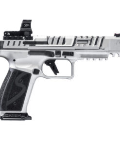 Canik SFX Rival-S Optic Package 9mm, 5" Barrel, Steel Frame, Chrome, Mecanik Mo2 Red Dot Sight, 18rd