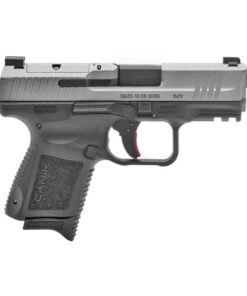 Canik TP9 Elite SC 9mm, 3.6" Barrel, OR, Gray Slide, Black Frame, 15rd
