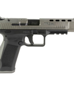 Canik TP9SFx 9mm, 5.2" Barrel, Tungsten Slide, Black Frame, Inlcludes Holster, 10rd