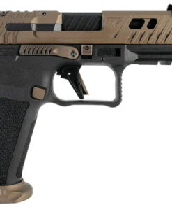 Canik TTI Combat 9mm, 4.6" Ported Barrel, Burnt Bronze Cerakote, Optic Ready, 18rd
