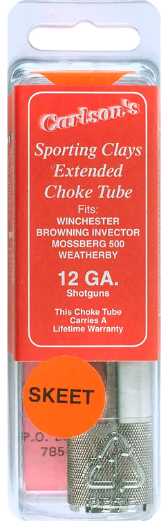 Carlson's Choke Tubes Sporting Clay Winchester 12 Ga Skeet