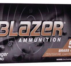 CCI Blazer Brass 9mm, 124gr, Full Metal Jacket, 50rd Box