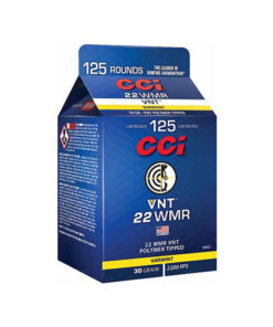 CCI Varmint 22 WMR 30gr, 2200 fps, Varmint Tipped, 125Bx/5Cs