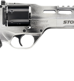 Chiappa Rhino 60DS 9mm, 6" Barrel, Stormhunter White, Walnut Grip, 6rd