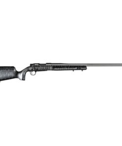 Christensen Mesa Long Range 338 Lapua Mag, 27" Tungsten Gray Barrel, Black, Gray Webbing, 3rd