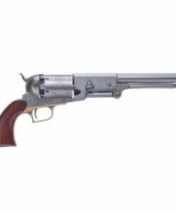 Cimarron 1847 Walker Dragoon U.S. Model 44 Cal, Stainless Steel, Walnut Grip, 6rd