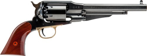 Cimarron 1858 Navy 36 Cal, 7.5" Barrel, Black Rec, Walnut Grip, 6rd