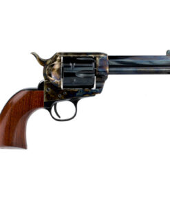Cimarron El Malo Revolver 357 Magnum/38 Special, 4.75" Barrel, Case Hardened, Walnut Grips, 6rd