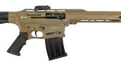 Citadel Boss-25 12 Ga, 18.75" Barrel, Flip-Up Sights, Mag Fed, FDE, 5rd