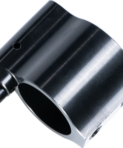 CMMG ZEROED Adjustable Gas Block, Fits AR-15 with .750" Barrels, Nitride Finish, Black