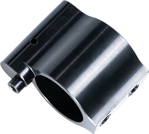 CMMG ZEROED Adjustable Gas Block, Fits AR-15 with .750" Barrels, Nitride Finish, Black