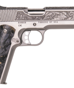 Cnc Firearms Kimber 1911 Wildlife 1 of 300 Limited Edition, Exclusive 45 ACP 7rd 5" Burled Maple Wood Grip