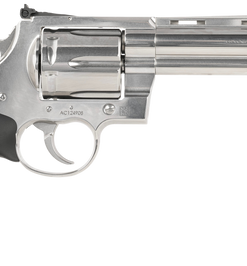Colt Anaconda 45 LC, 6" Barrel, Stainless Steel, Silver, Hogue Rubber Grips, 6rd